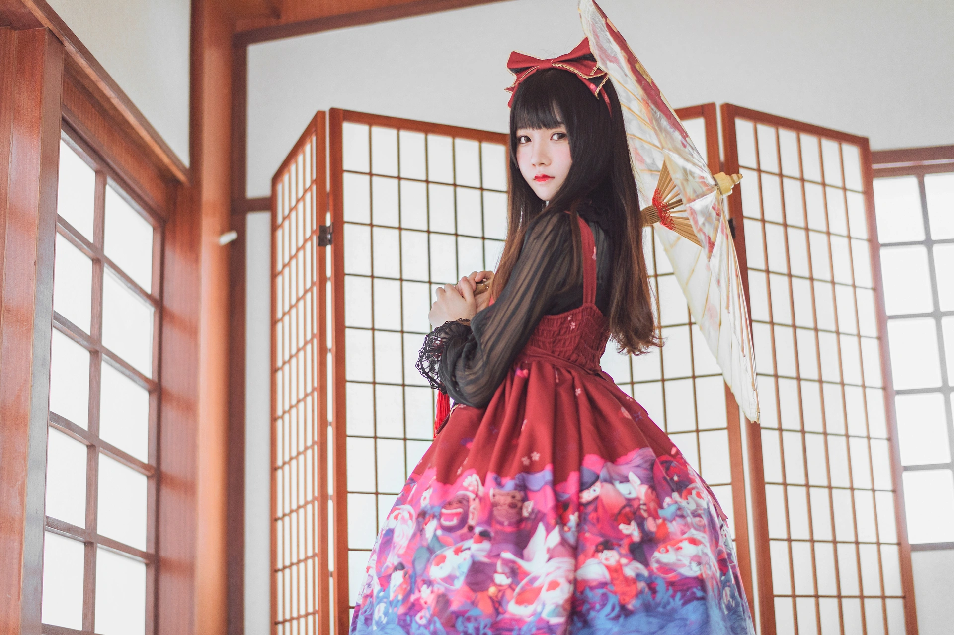 桜桃喵 - NO.030 和风lolita 2