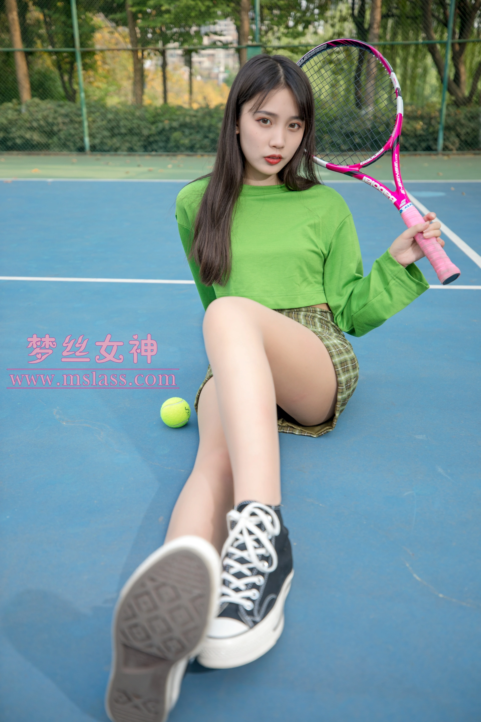 MSLASS梦丝女神 - 2019.05.16 NO.017 香萱 网球少女 3