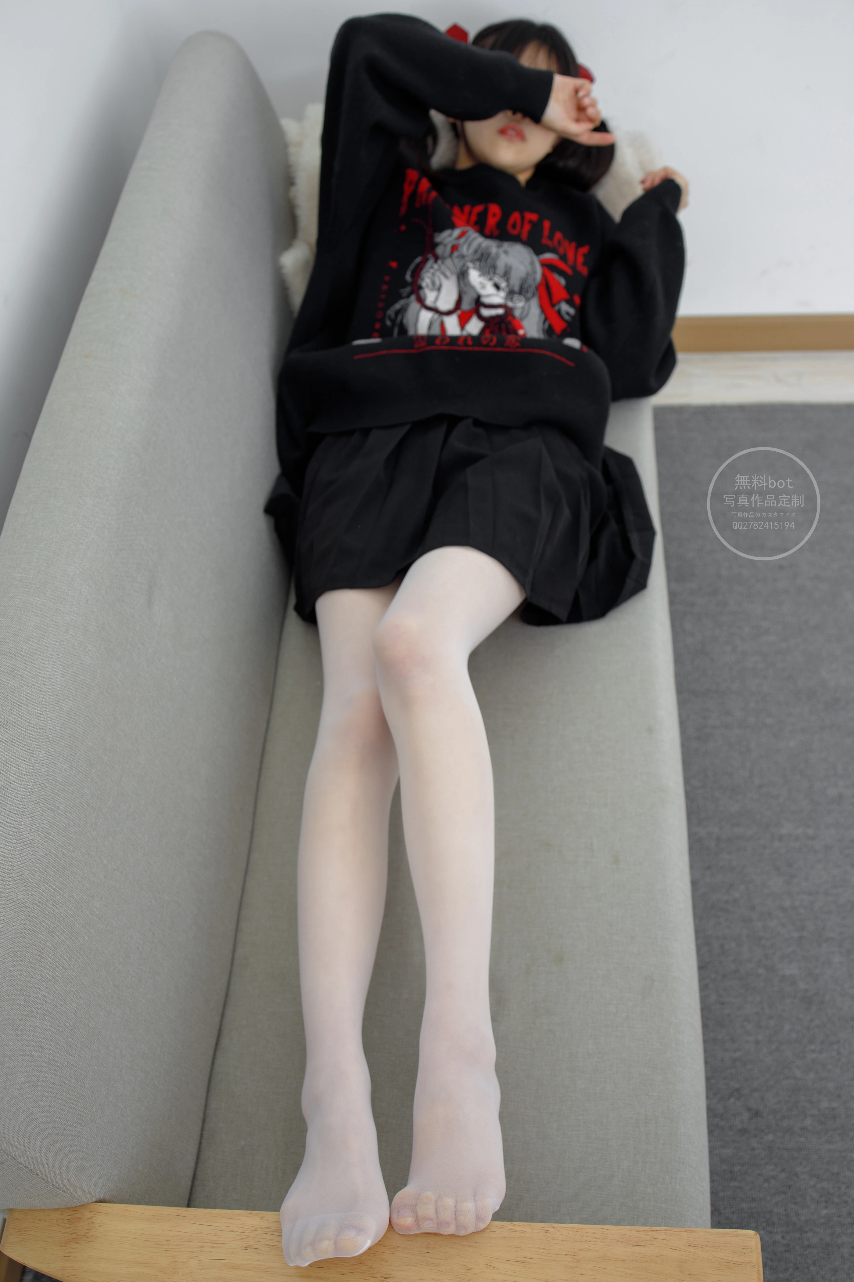 森萝财团 有料 NO.020 小奶糕Milky 双马尾美少女的白丝美腿 [86P] 1