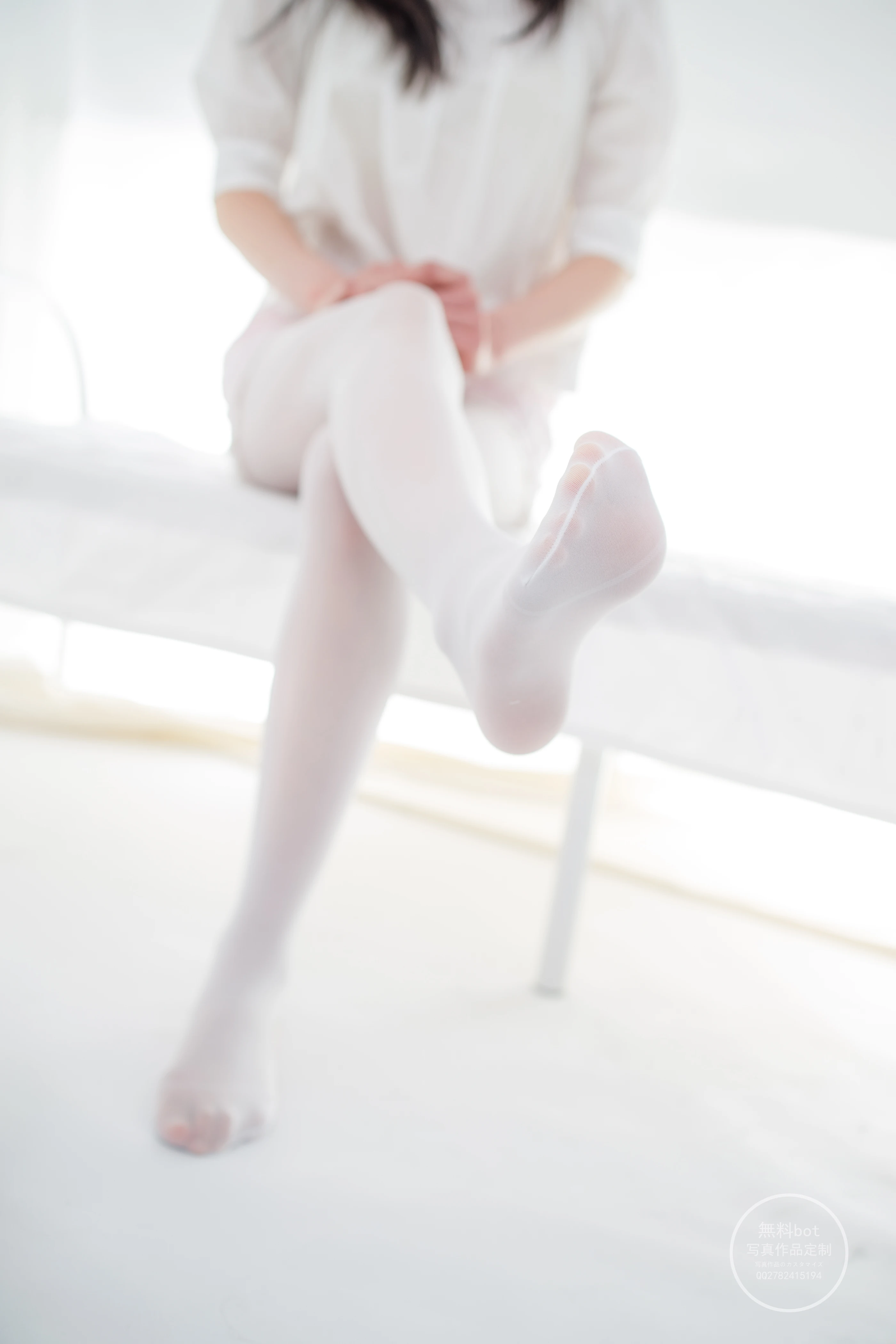 森萝财团 有料 NO.023 吸吸 小清新少女的私房白丝 [53P 1V] 2