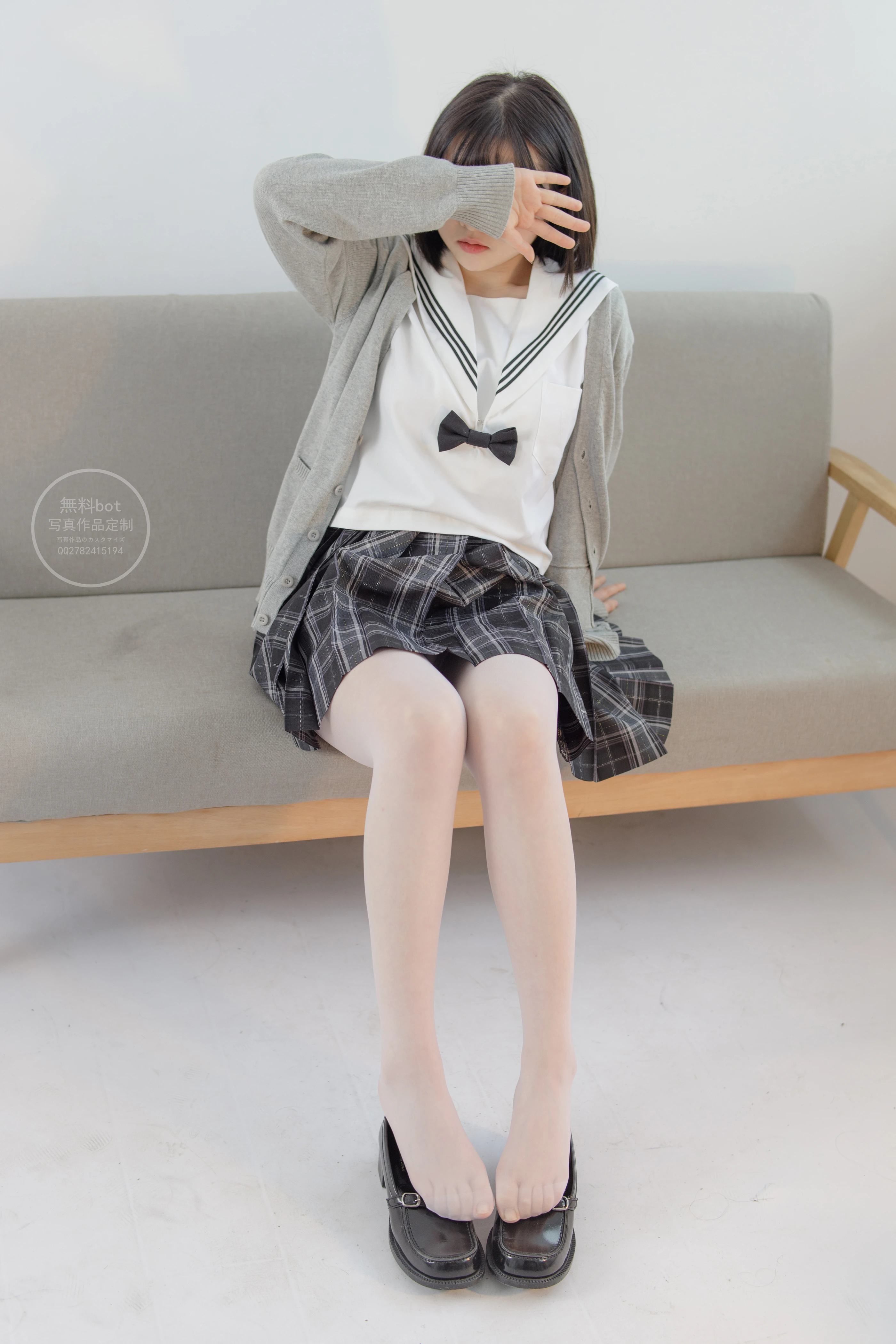 森萝财团 有料 NO.028 匿名 美少女的白丝JK制服 [101P] 1